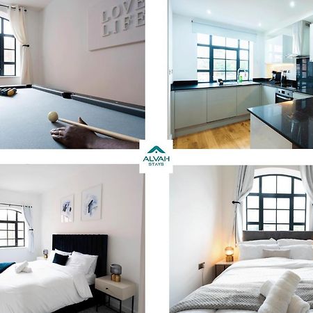 Stunning Townhouse With Pool Table Villa เบอร์มิงแฮม ภายนอก รูปภาพ
