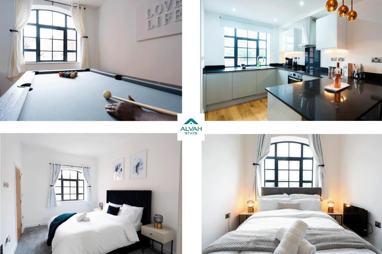 Stunning Townhouse With Pool Table Villa เบอร์มิงแฮม ภายนอก รูปภาพ